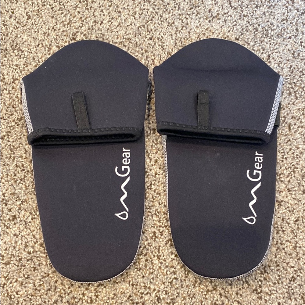 OM GEAR Black Swim Socks, XXL